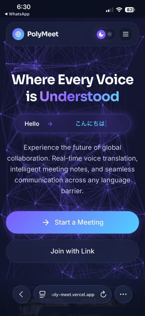 PolyMeet visual